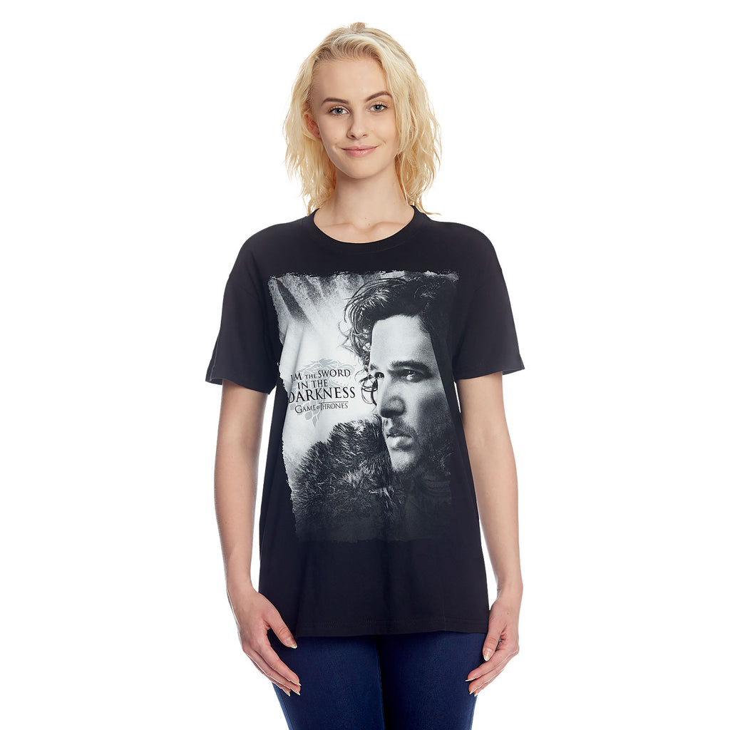 Immagine del prodotto Game of Thrones - Maglietta nera di Jon Snow Sword in Darkness