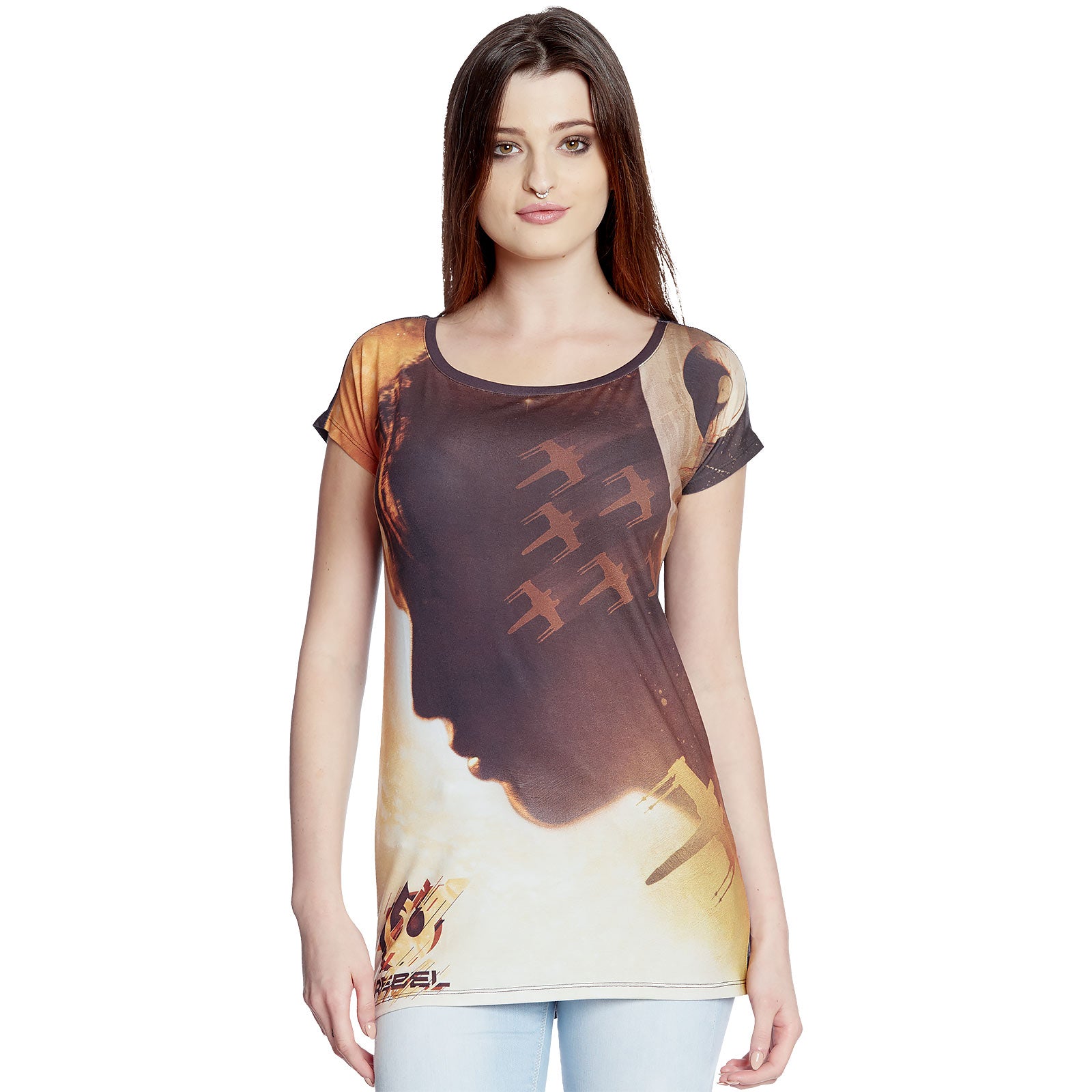 Immagine del prodotto Maglietta da ragazza Star Wars - Jyn Rebel Rogue One