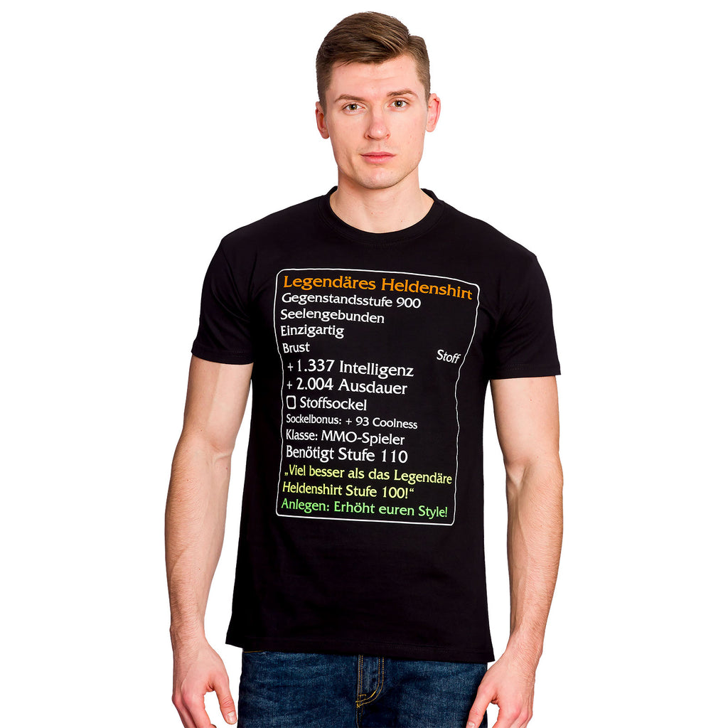 Immagine del prodotto Oggetto di livello 110: T-shirt dell'eroe leggendario
