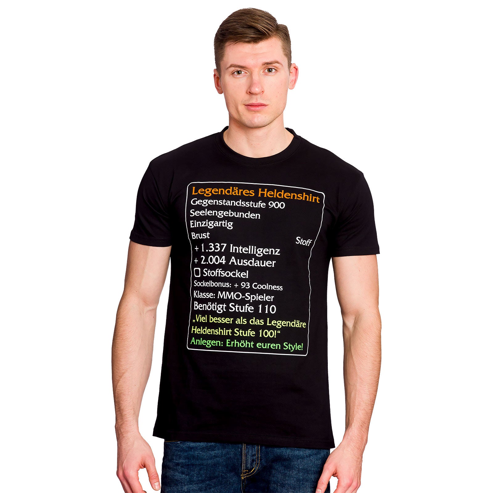 Immagine del prodotto Oggetto di livello 110: T-shirt dell'eroe leggendario