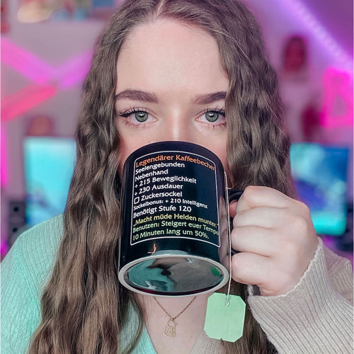Immagine del prodotto Tazza di caffè leggendaria - Tazza fan dell'articolo MMO Livello 120