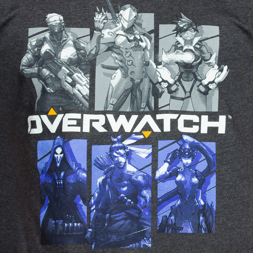 Immagine del prodotto Overwatch - Porta i tuoi amici T-shirt grigia