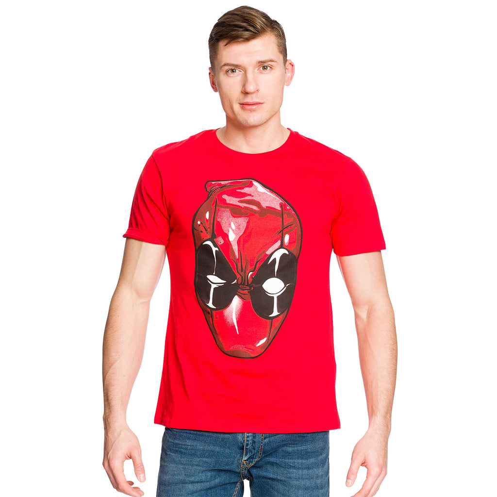 Product image Deadpool - Head T-Shirt red