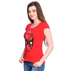 Immagine del prodotto Deadpool - Maglietta Girlie rossa con testa