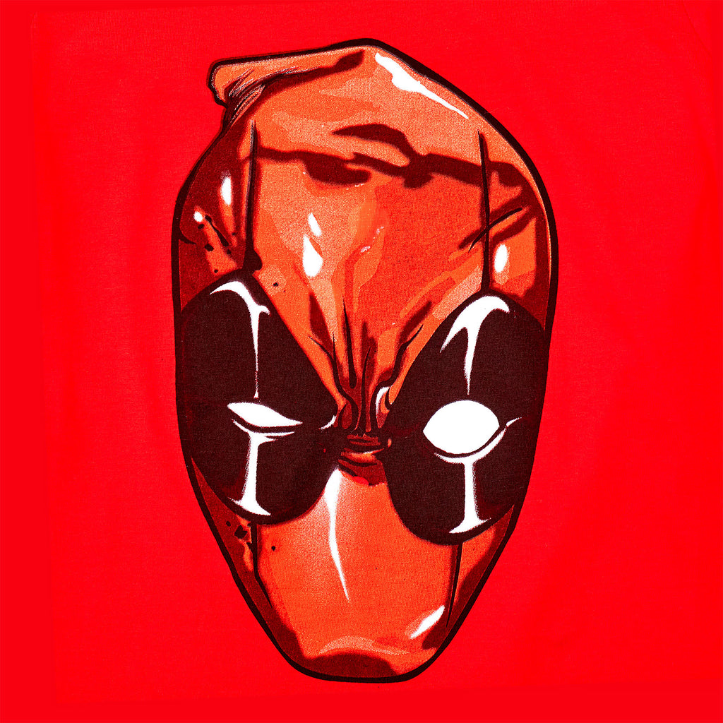 Immagine del prodotto Deadpool - Maglietta Girlie rossa con testa