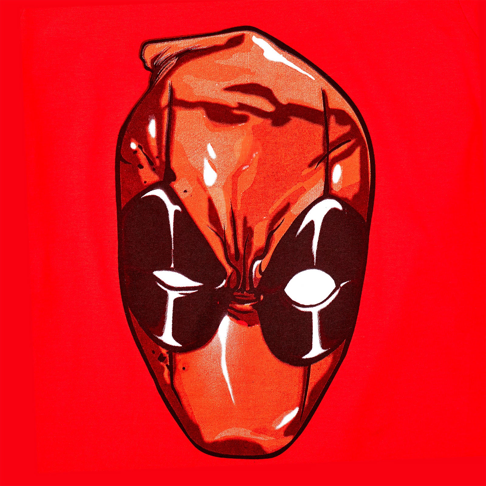 Immagine del prodotto Deadpool - Maglietta Girlie rossa con testa