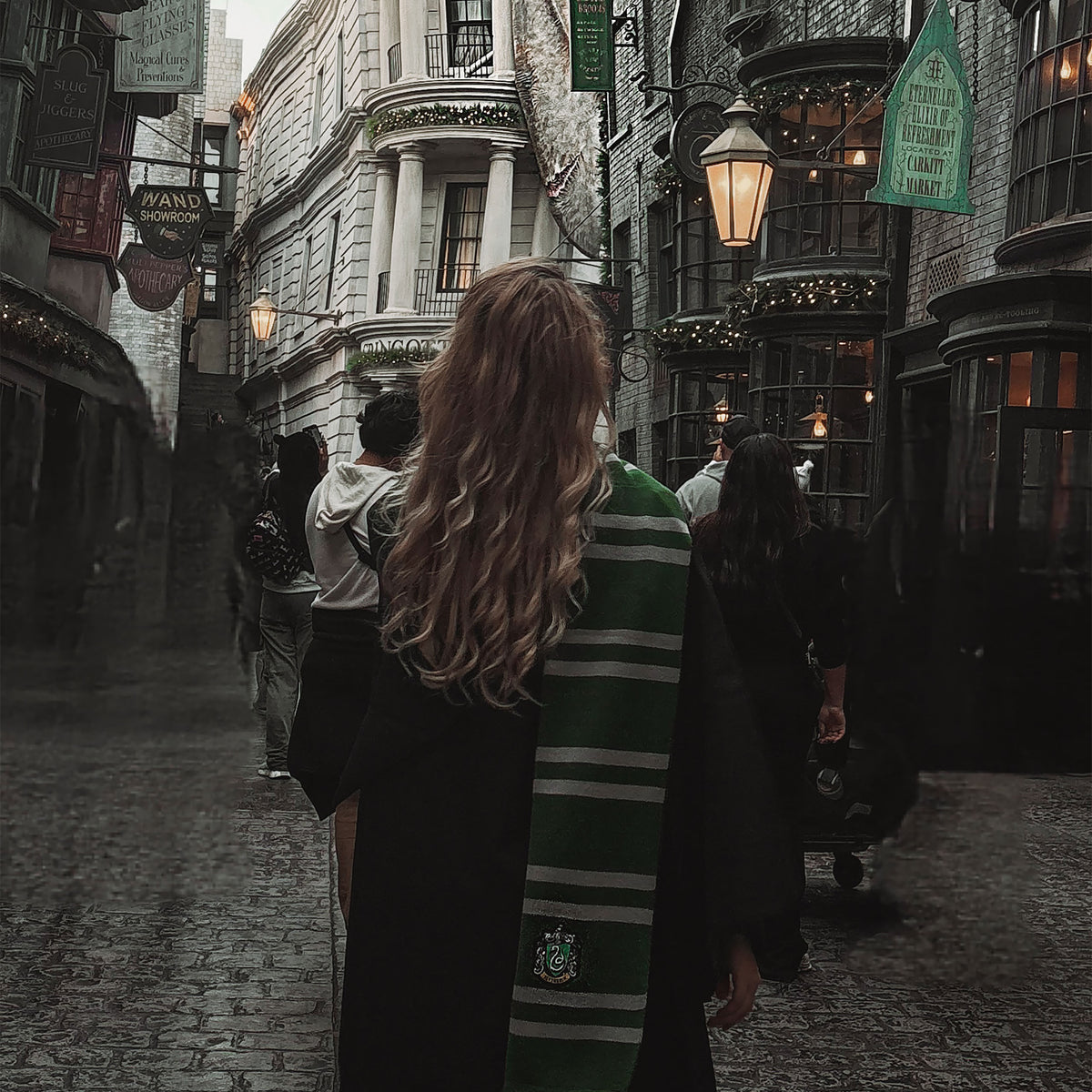 Product image Harry Potter - Slytherin Knit Scarf Grey-Green