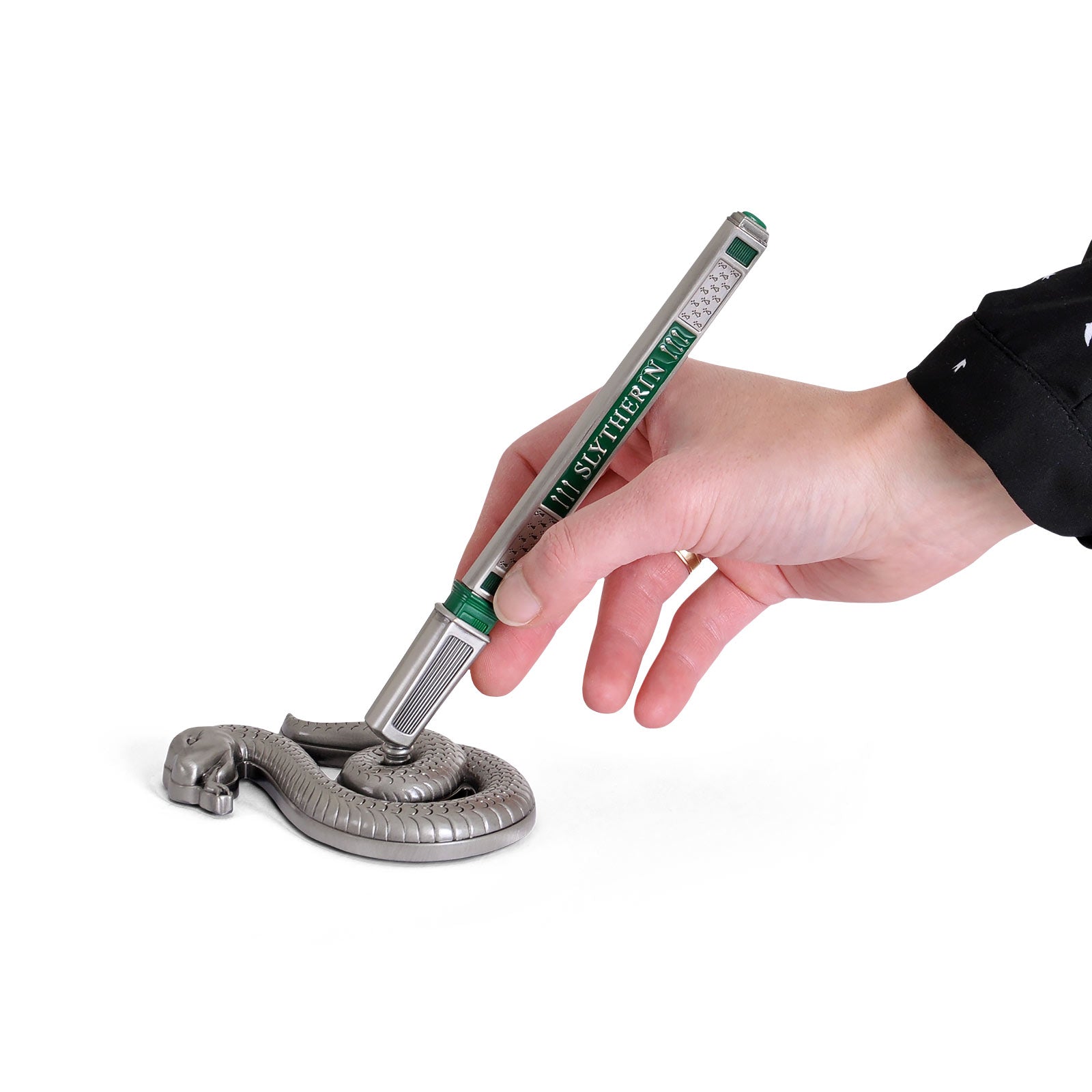 Immagine del prodotto Slytherin - Penna Harry Potter con supporto