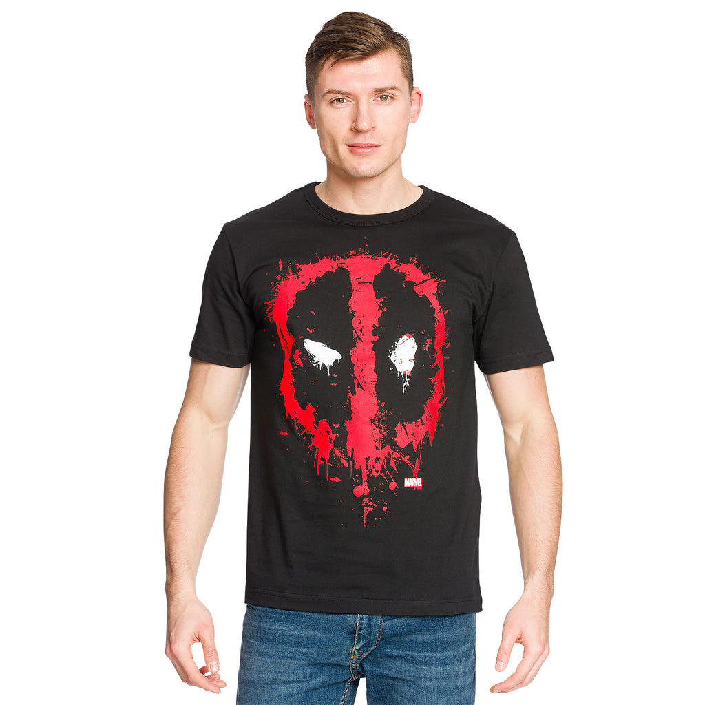 Immagine del prodotto Deadpool - T-shirt Happy Face nera