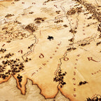 Immagine del prodotto Il Signore degli Anelli - Coperta in pile mappa della Terra di Mezzo