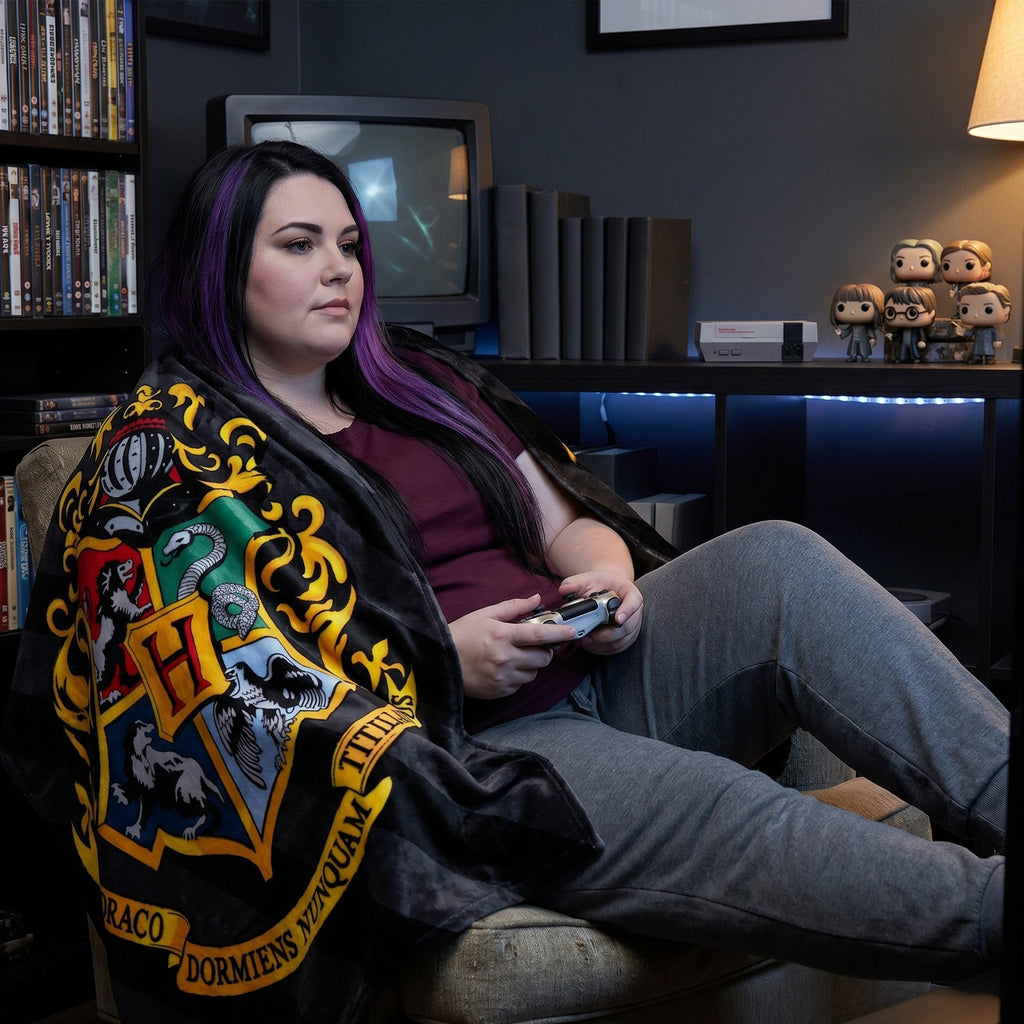 Immagine del prodotto Harry Potter - Coperta morbida con stemma di Hogwarts
