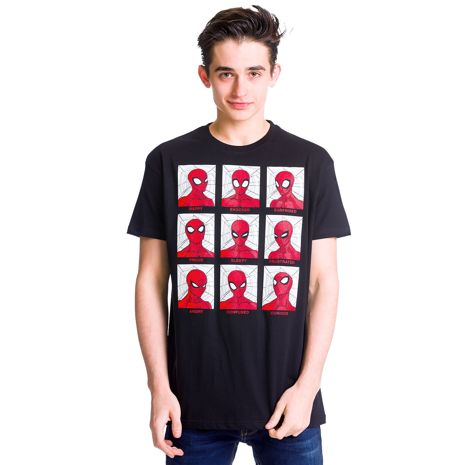 Immagine del prodotto Spider-Man - T-shirt Emotions nera