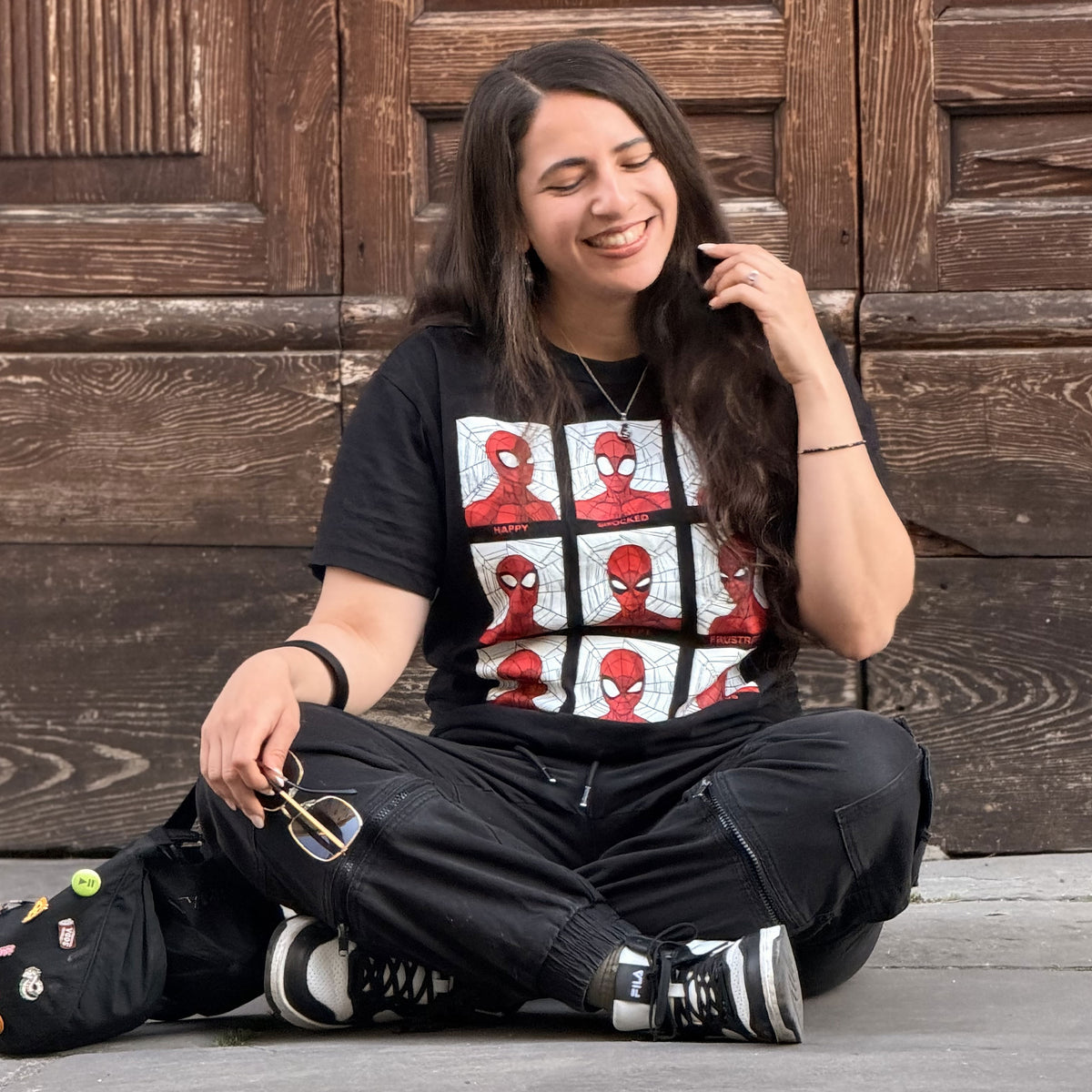 Immagine del prodotto Spider-Man - T-shirt Emotions nera