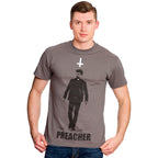 Immagine del prodotto Preacher - T-shirt Jesse Custer grigia