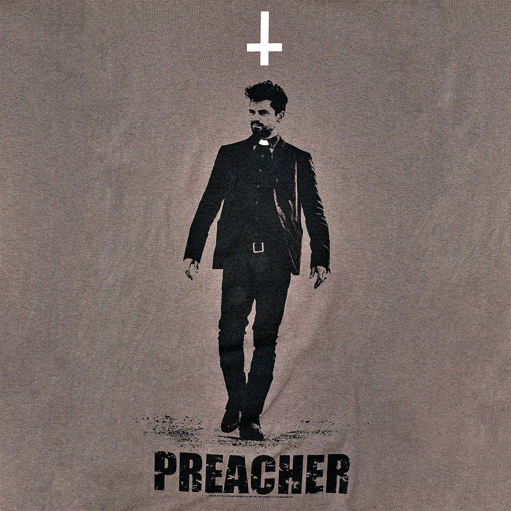 Immagine del prodotto Preacher - T-shirt Jesse Custer grigia