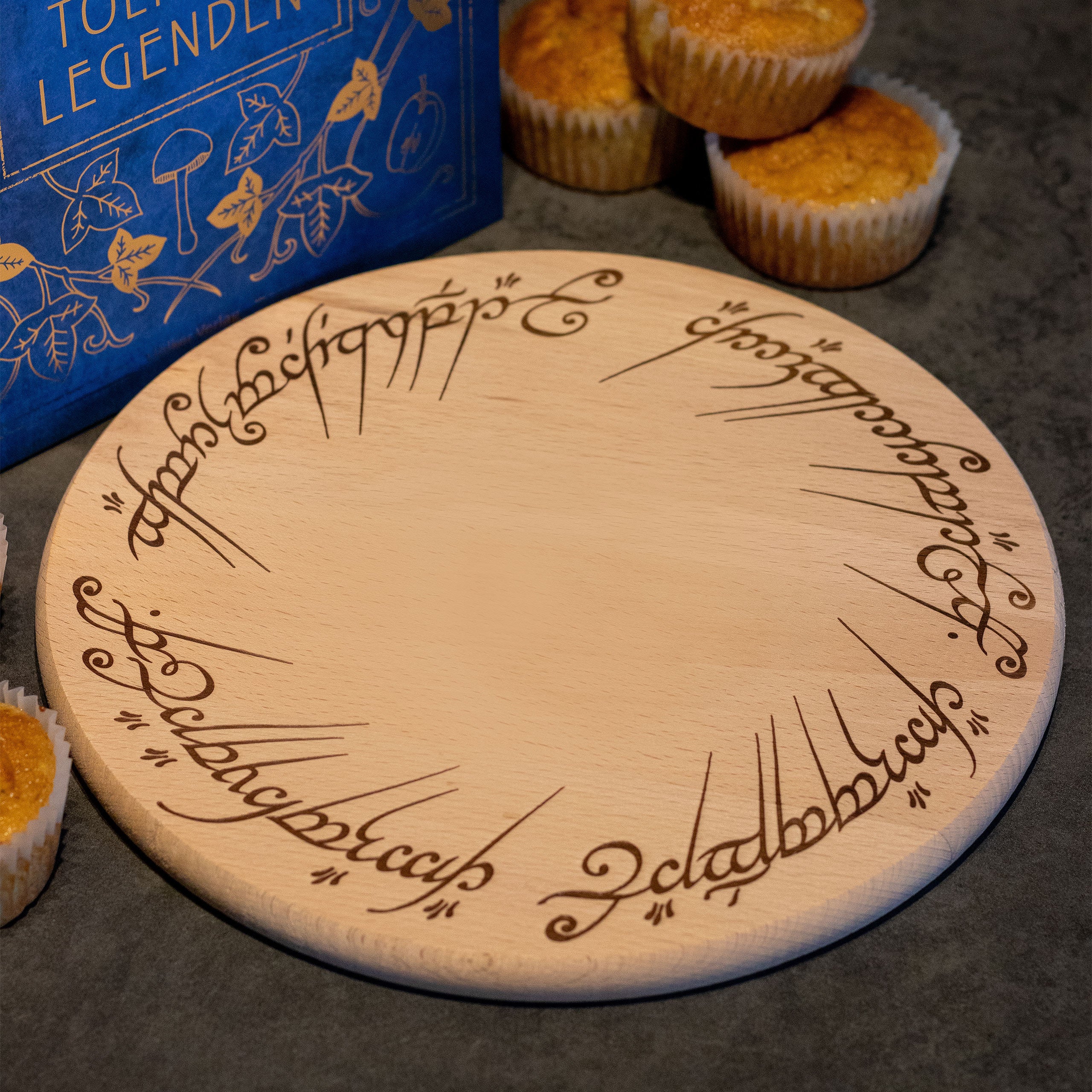 Product image The Lord of the Rings - The One Ring Cutting Board Beech