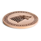 Immagine del prodotto Game of Thrones - Tagliere Casa Stark in faggio