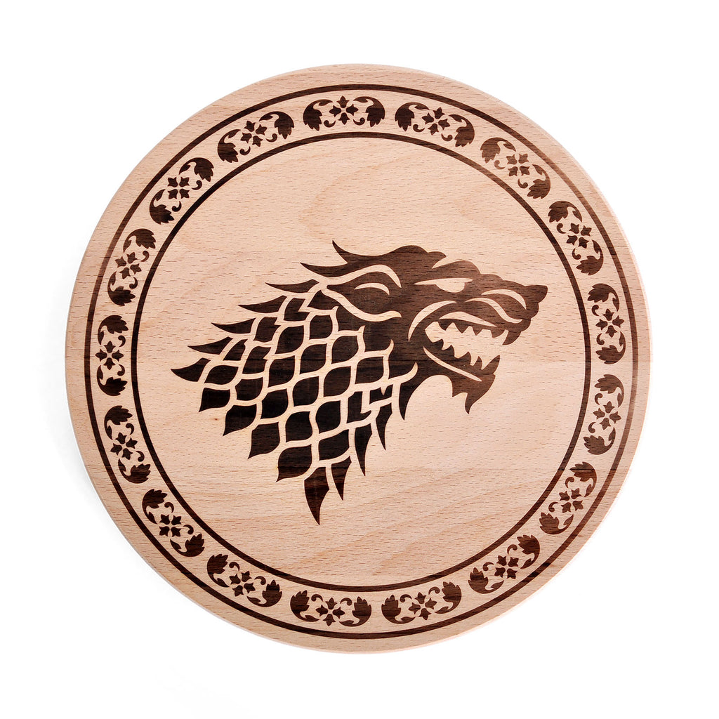Immagine del prodotto Game of Thrones - Tagliere Casa Stark in faggio