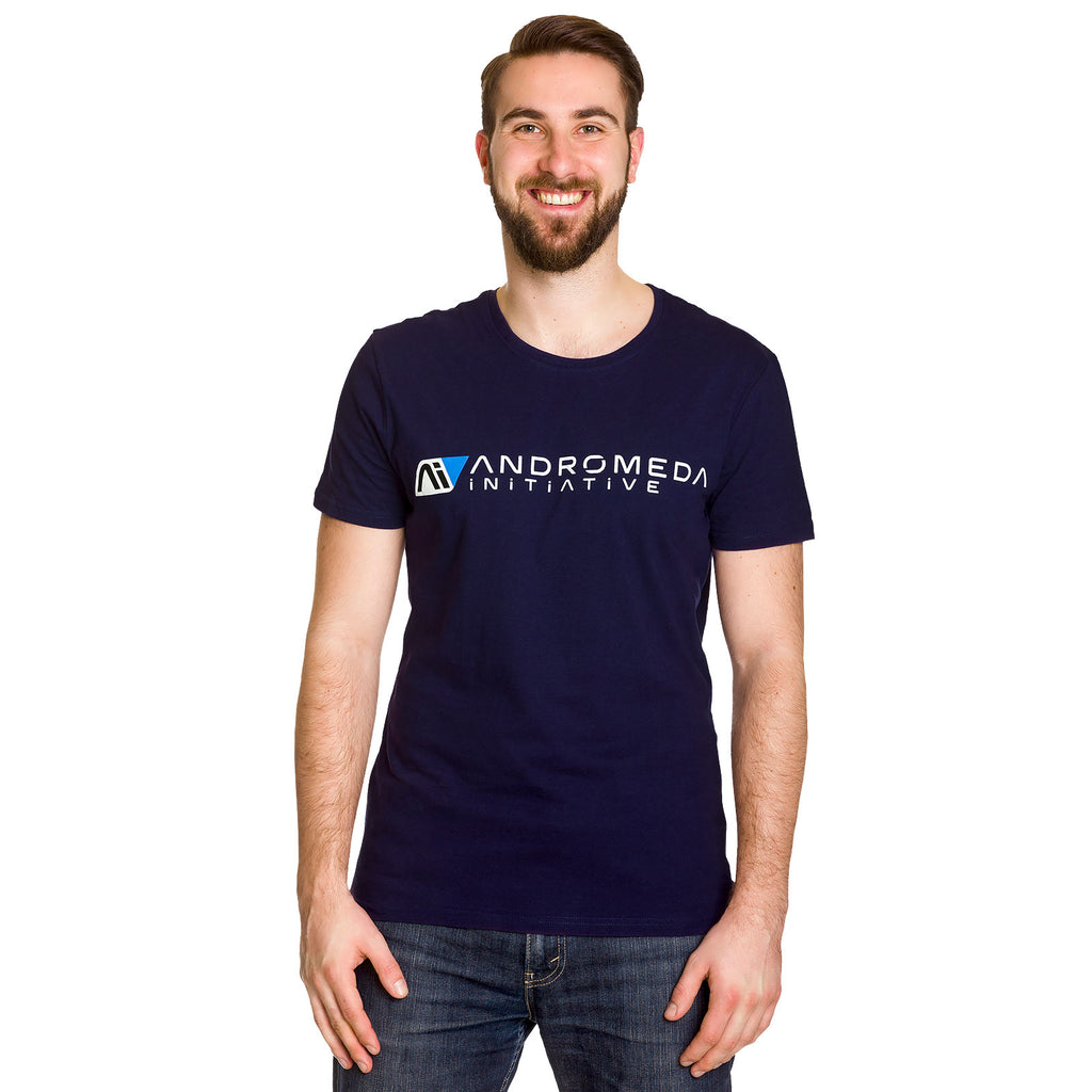 Immagine del prodotto Mass Effect - T-shirt Iniziativa Andromeda blu