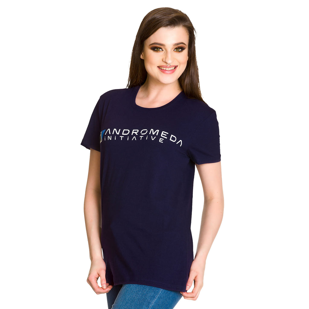 Immagine del prodotto Mass Effect - T-shirt Iniziativa Andromeda blu