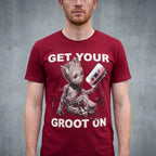 Immagine del prodotto Guardiani della Galassia - T-shirt di Groot rossa