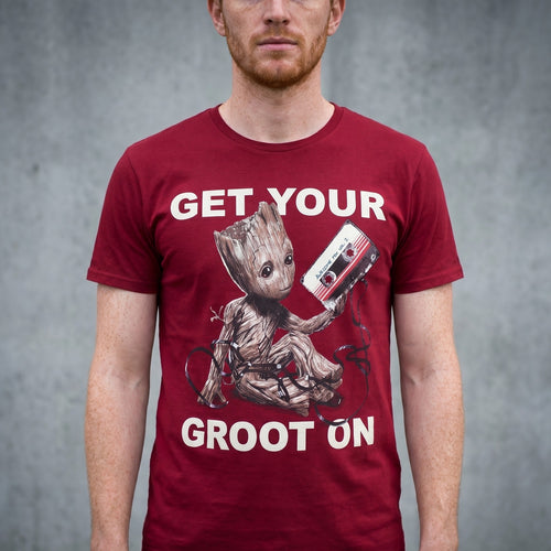 Immagine del prodotto Guardiani della Galassia - T-shirt di Groot rossa