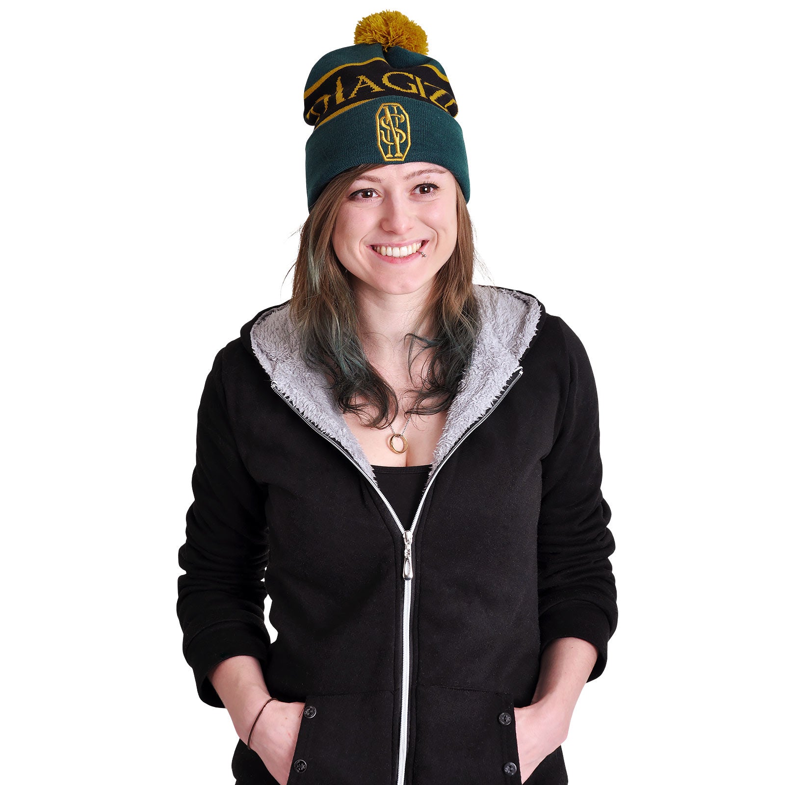 Immagine del prodotto Cappello da Magizoologo di Newt Scamander con pompon - Animali Fantastici