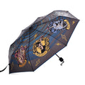 Immagine del prodotto Harry Potter - Ombrello con stemma delle case di Hogwarts con effetto Aqua