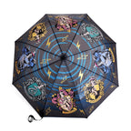 Immagine del prodotto Harry Potter - Ombrello con stemma delle case di Hogwarts con effetto Aqua
