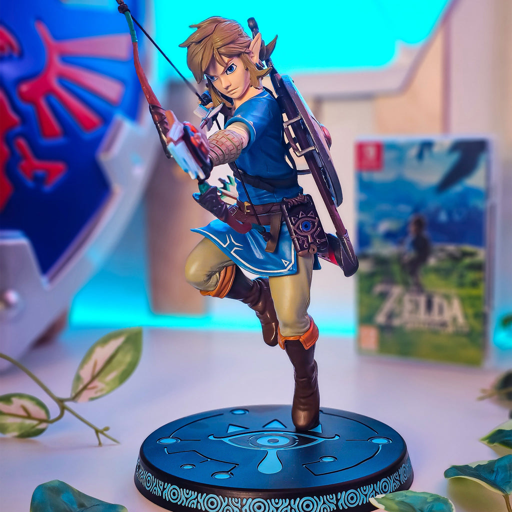 Immagine del prodotto Zelda - Figura Link Breath of the Wild con Diorama