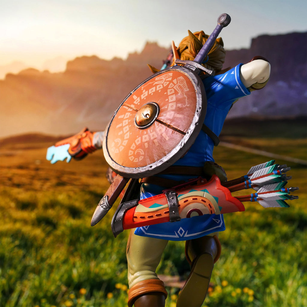 Immagine del prodotto Zelda - Figura Link Breath of the Wild con Diorama