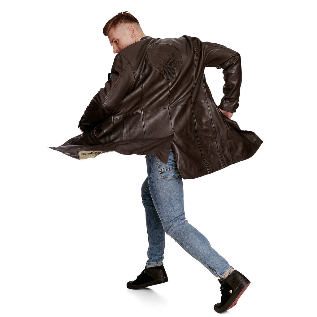 Product image MACUSA Leather Coat Brown - Fantastic Beasts