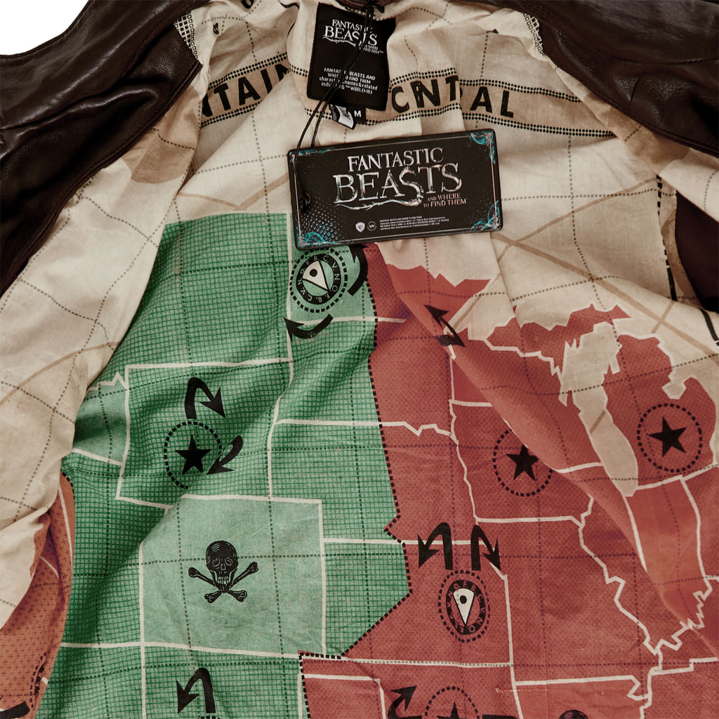 Product image MACUSA Leather Coat Brown - Fantastic Beasts