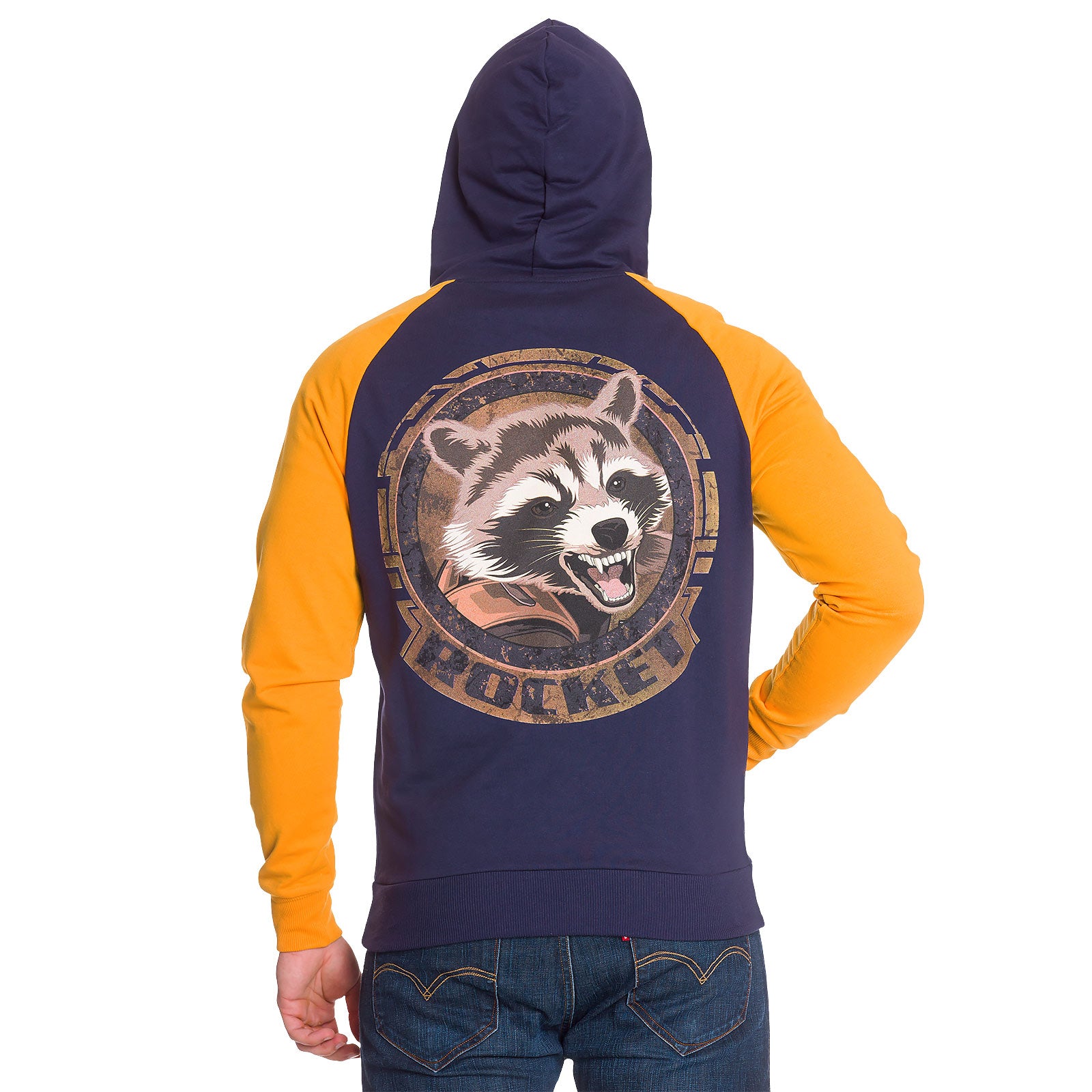Immagine del prodotto Guardiani della Galassia - Felpa con cappuccio Rocket Raccoon blu