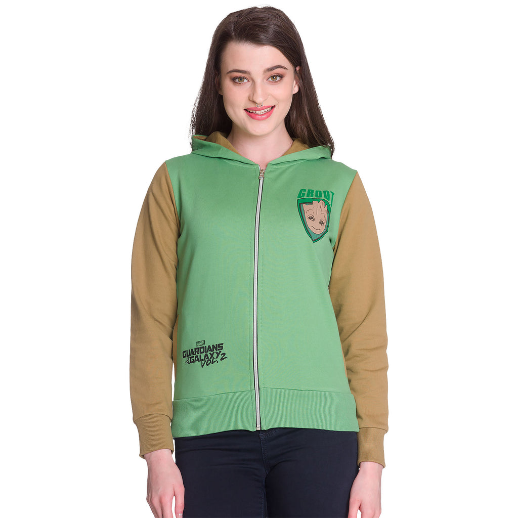 Product image Guardians of the Galaxy - Groot Women's Hoodie Green