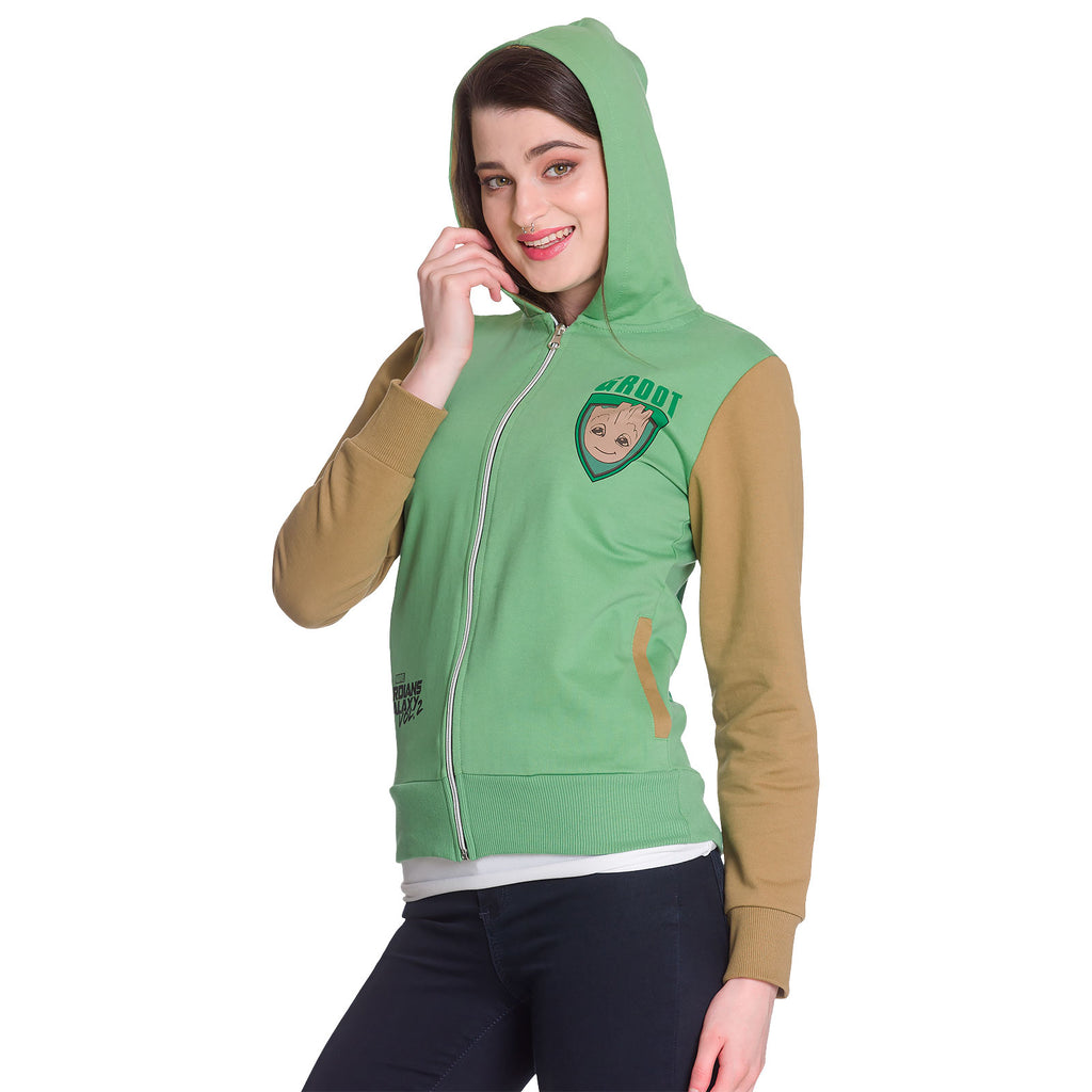 Product image Guardians of the Galaxy - Groot Women's Hoodie Green