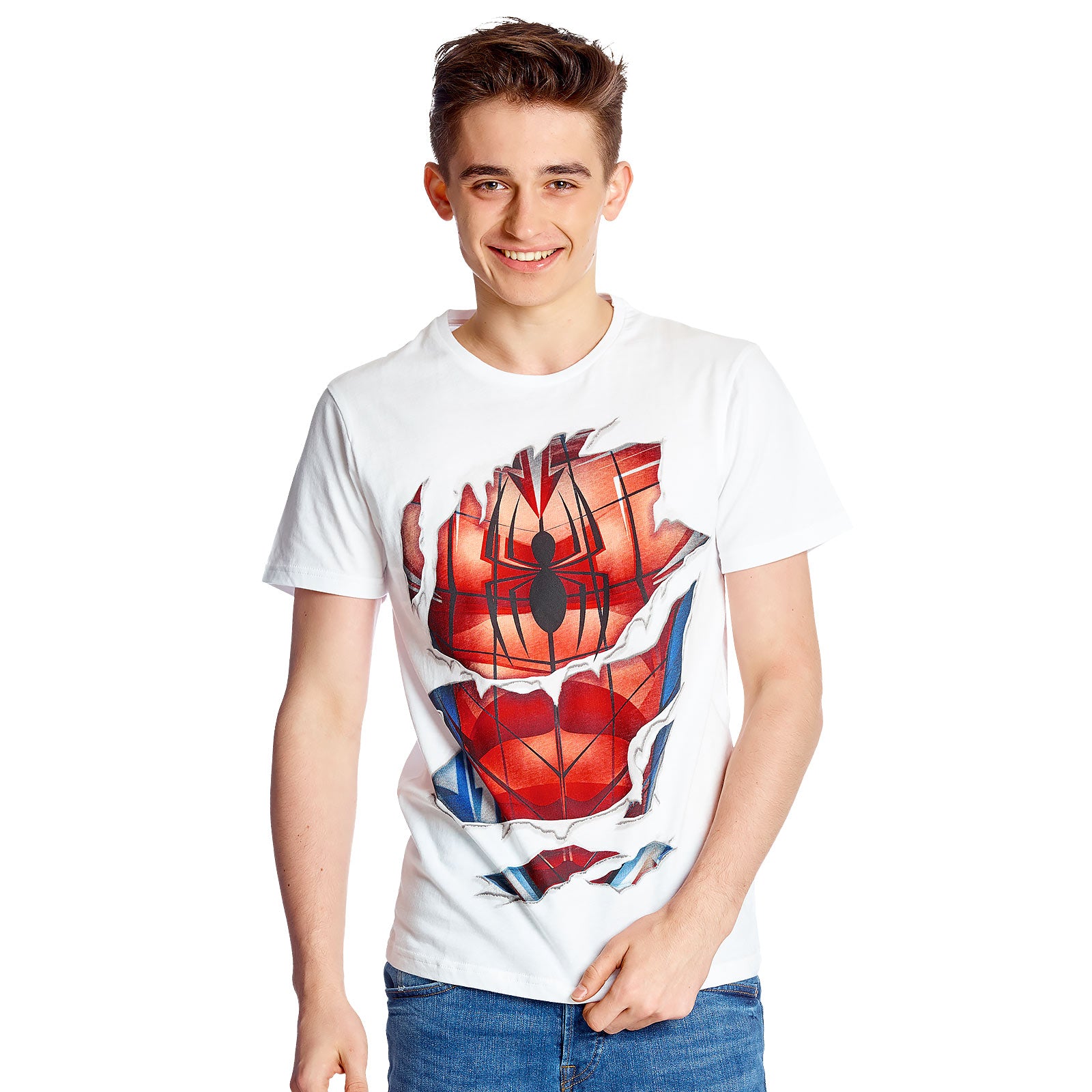 Immagine del prodotto Spider-Man - T-shirt bianca del costume
