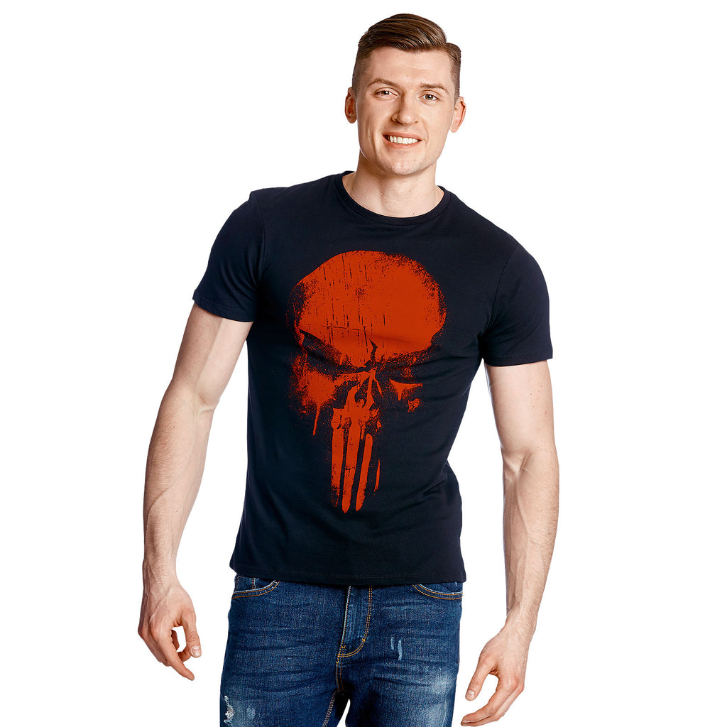 Immagine del prodotto T-shirt nera Punisher vs. Daredevil