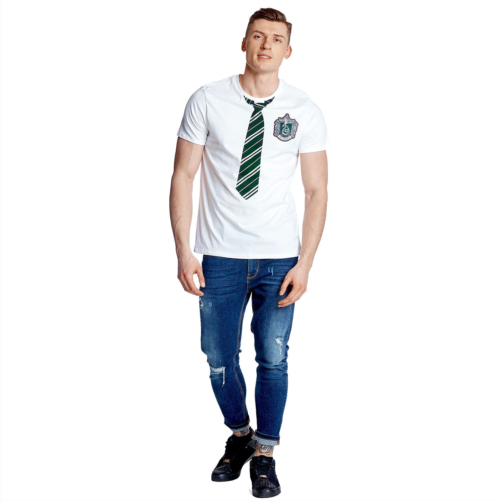 Immagine del prodotto Harry Potter - T-shirt Slytherin Lookalike bianca