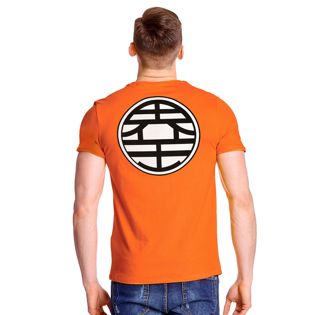 Immagine del prodotto Dragon Ball - Kaio Distressed T-shirt arancione
