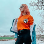 Immagine del prodotto Dragon Ball - Kaio Distressed T-shirt arancione