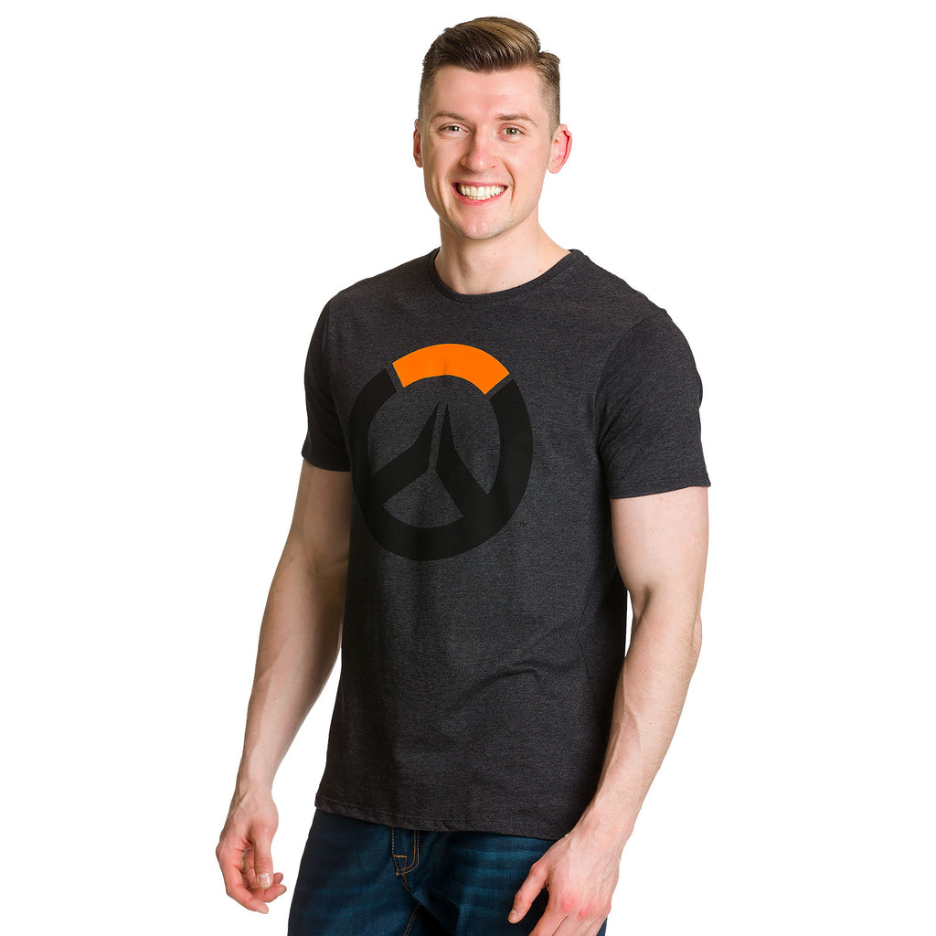 Immagine del prodotto Overwatch - T-Shirt con logo XL grigia