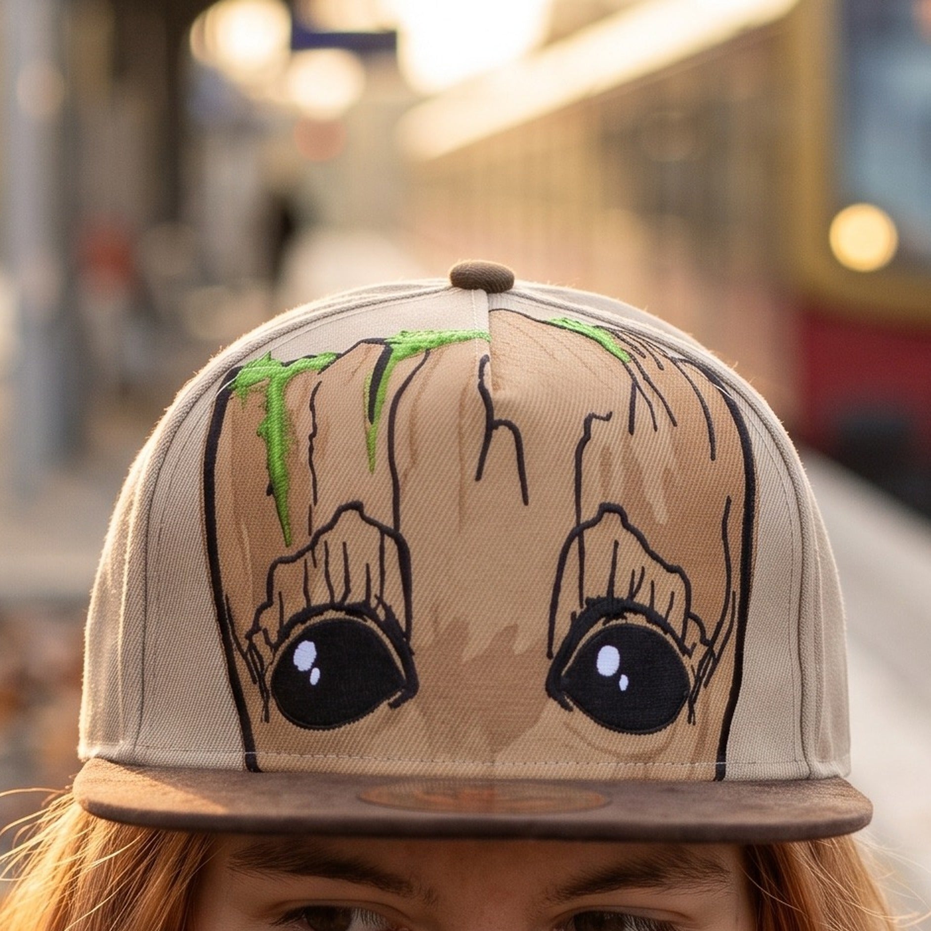 Immagine del prodotto Guardiani della Galassia - Cappellino Snapback di Groot