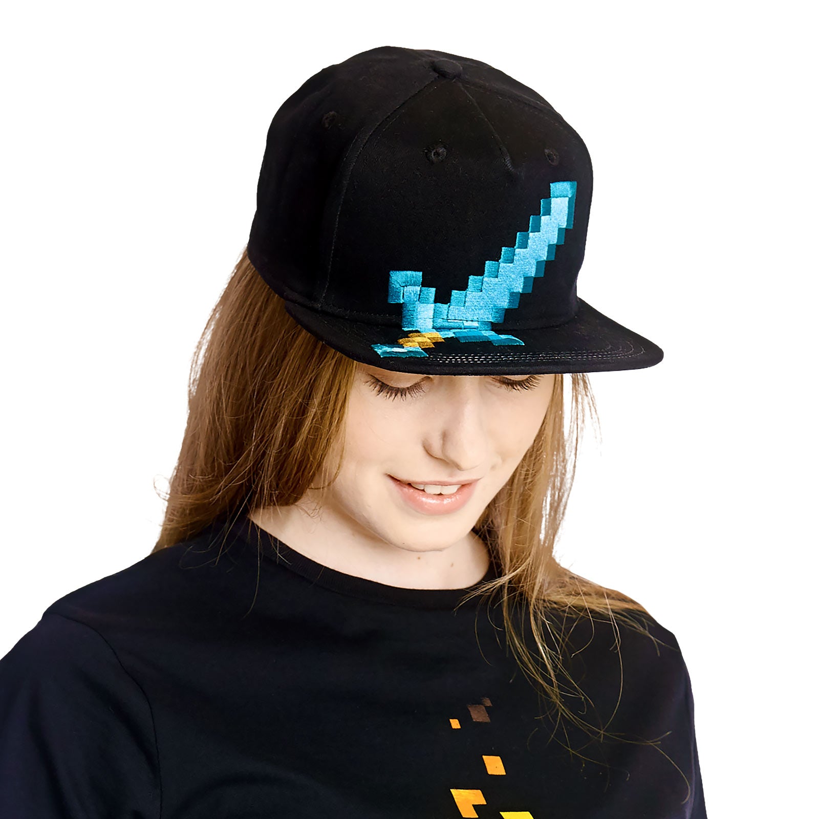Immagine del prodotto Minecraft - Cappello da baseball Diamond Sword nero