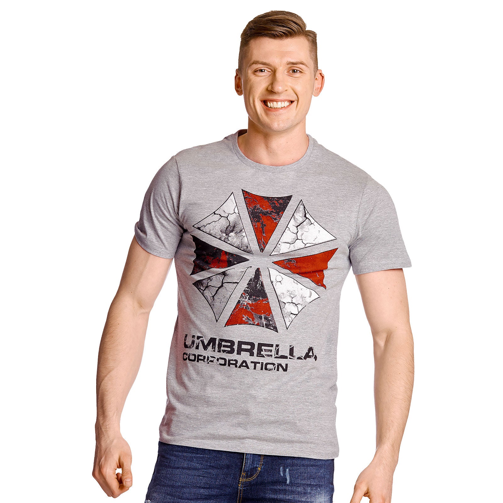 Immagine del prodotto Resident Evil - T-shirt grigia Umbrella Corporation