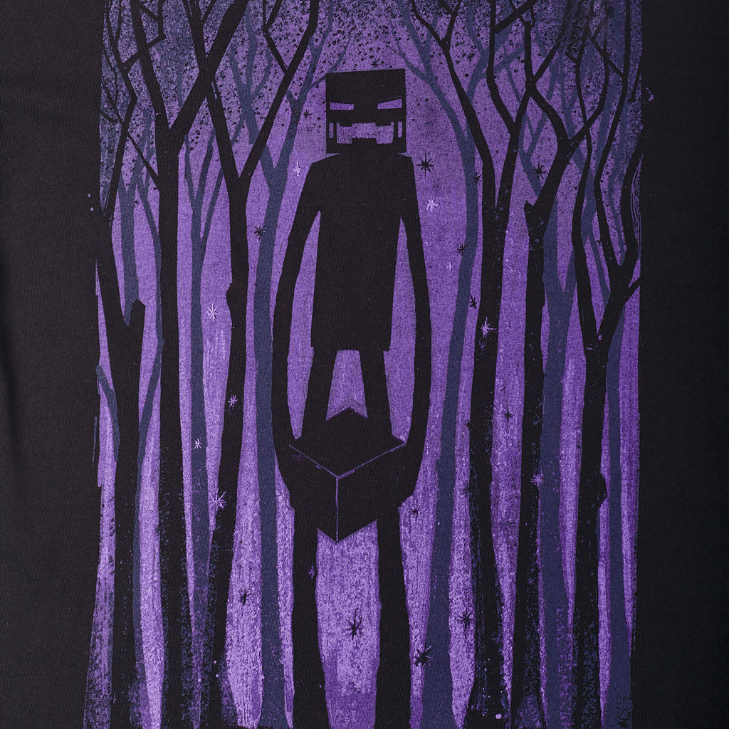Immagine del prodotto Minecraft - T-shirt nera Enderman Shadow
