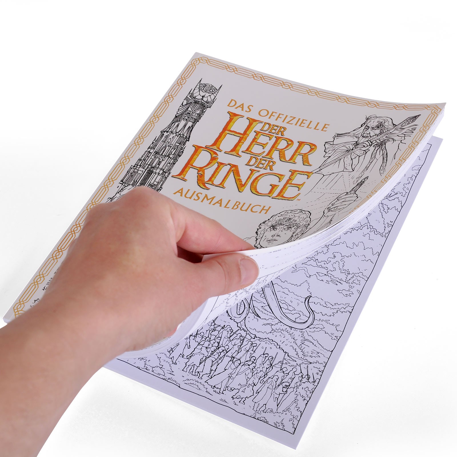 Immagine del prodotto Il Signore degli Anelli - Il libro da colorare ufficiale