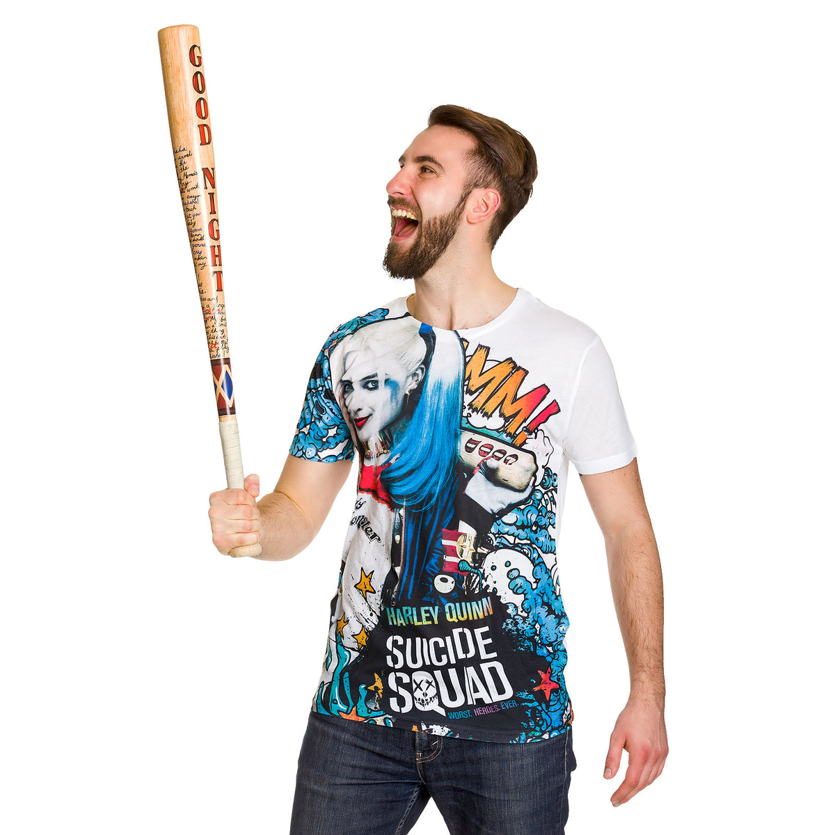 Product image Suicide Squad - Harley Quinn Graffiti Full Size T-Shirt