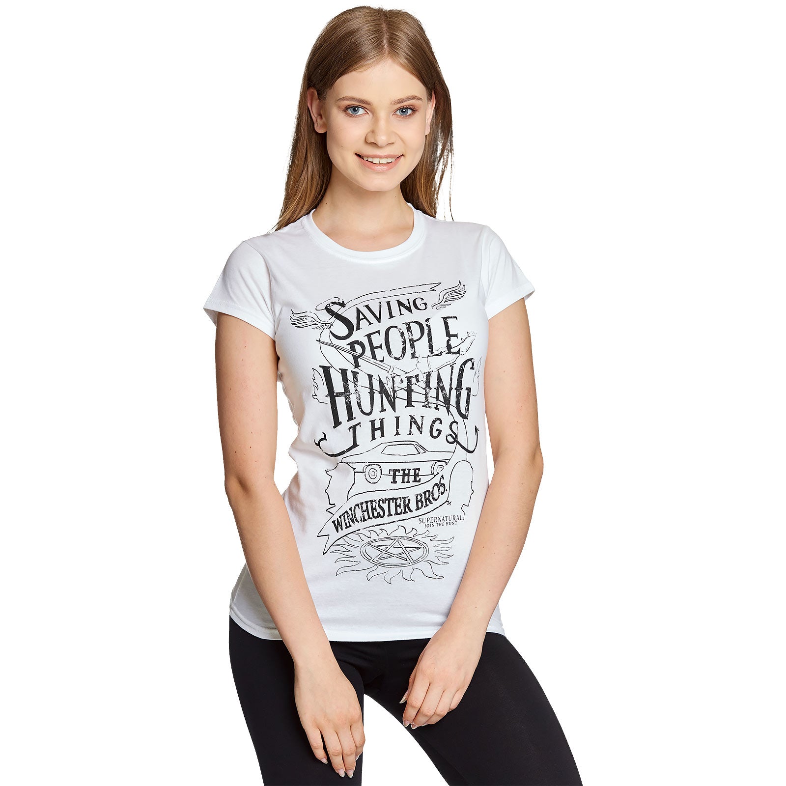 Immagine del prodotto Supernatural - T-shirt Winchester Bros per donna bianca