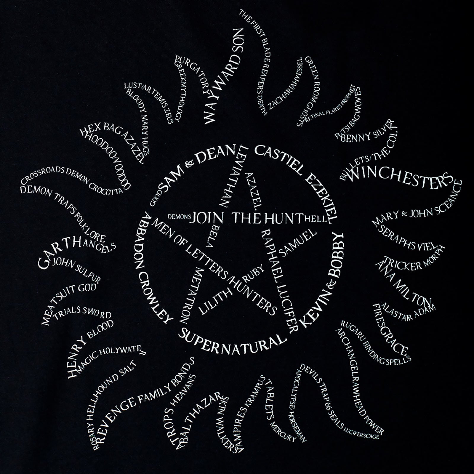 Product image Supernatural - Anti Possession Symbol T-Shirt Black